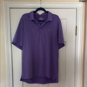 Vineyard Vines Purple Polo Shirt Casual Fit